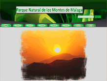 Tablet Screenshot of montesdemalaga.org